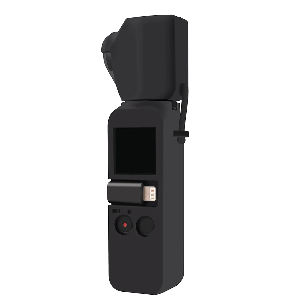 Силиконовый чехол с полным покрытием противоскользящий защитный для DJI OSMO