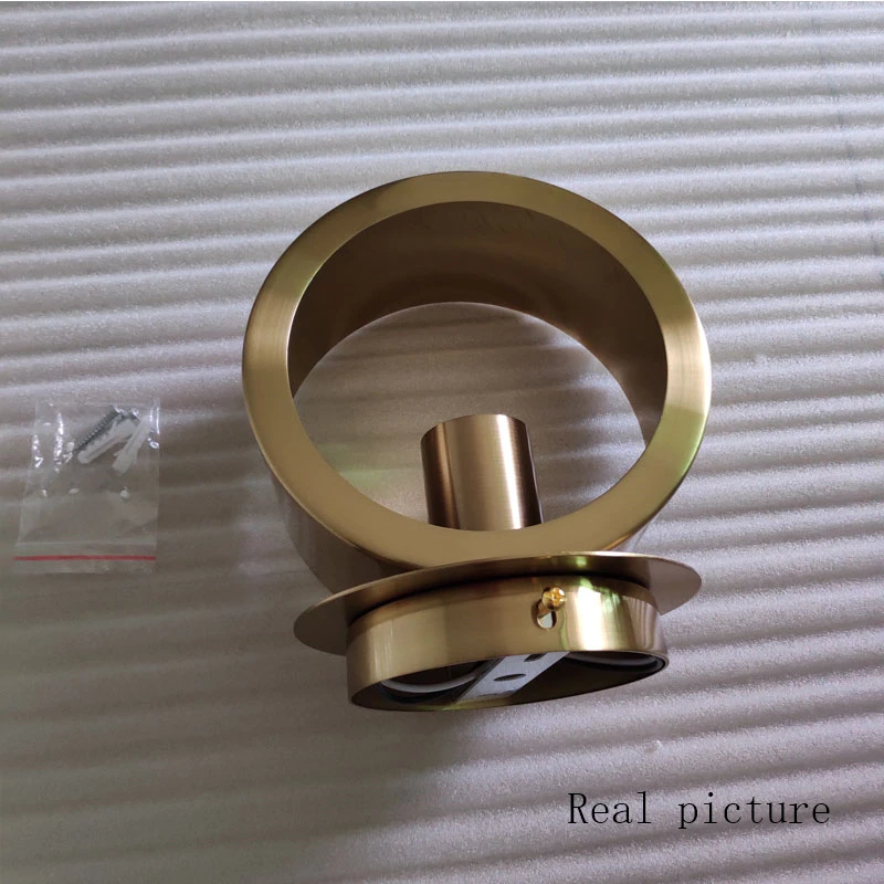 

Gold Ring Wall Lamp Modern Wall Lights for Home Lighting Sconce Living Room Decoration Bathroom Light Fixtures Industrial Decor