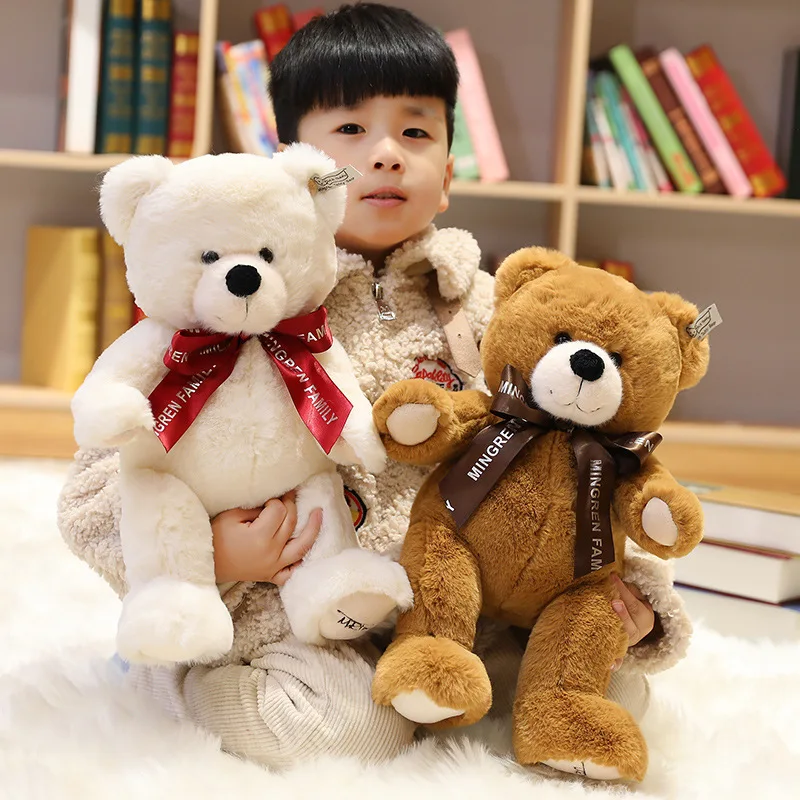 1 шт. 25 см плюшевый мишка мишки два цвета плюшевые игрушки лучший подарок для