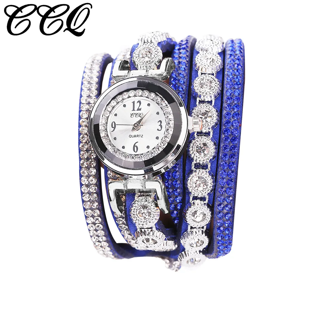 Женские винтажные блестящие Кварцевые наручные часы с циферблатом и браслетом