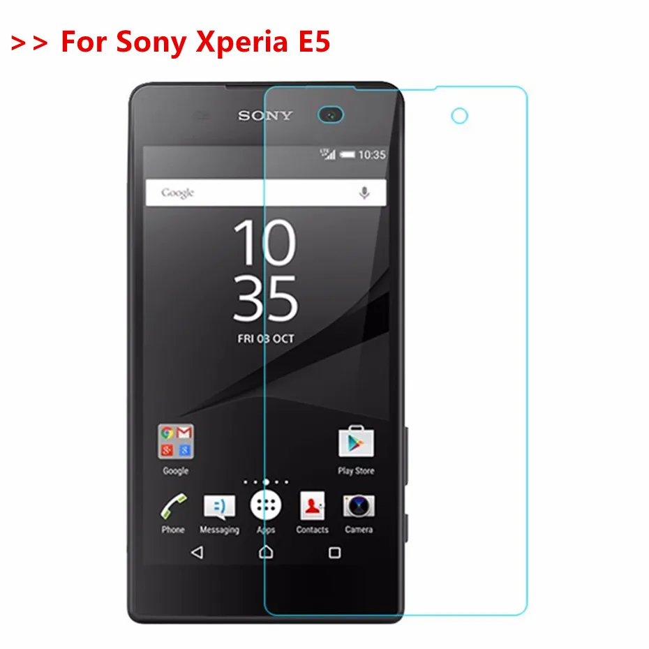 Защитное стекло 9H для Sony Xperia E5 F3311 F3313 LTE ультратонкая защитная пленка из