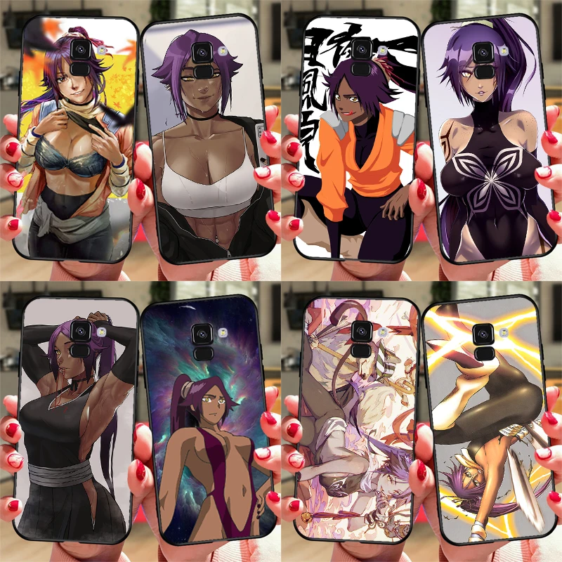 Yoruichi Shihoin отбеливающий аниме чехол для телефона Samsung A7 A9 J8 J2 Core 2018 J4 J6 A3 A5 J3 J5 J7 2016 2017 чехол бампер