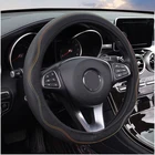 Чехол на руль автомобиля без внутреннего кольца модный кожаный Универсальный для HONDA-CIVIC для ford-FOCUS для TOYOTA-CAMRY для KIA
