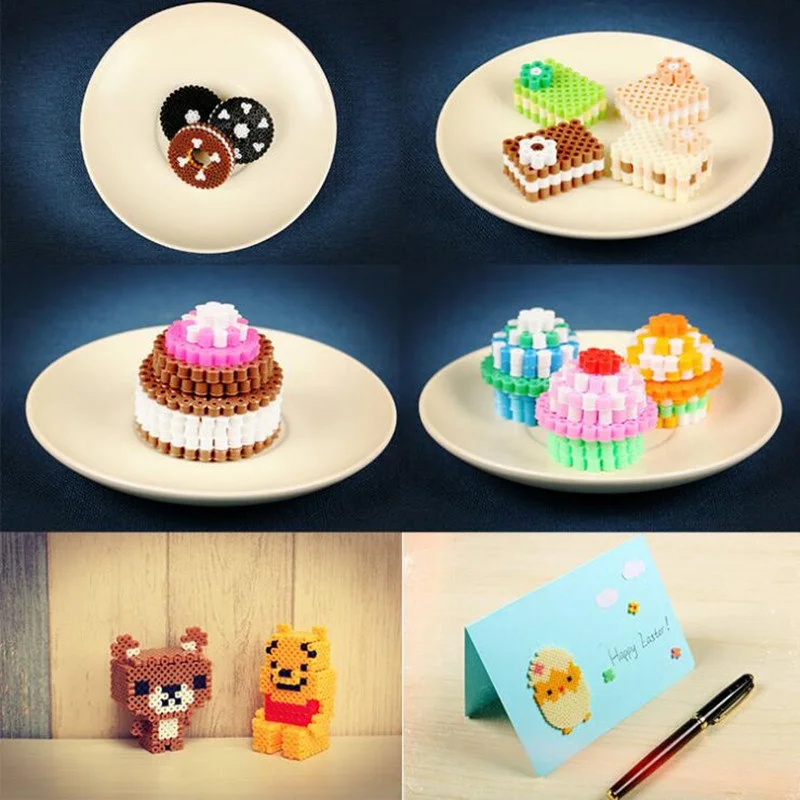 200 шт. 5 мм высококачественные бусины HAMA Perler для замечательных детей сделай сам