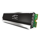 Новый радиатор M.2 SSD Cooler 2280, твердотельный жесткий диск, радиатор M2 NGFF PCI-E NVME алюминиевый двусторонний охлаждающая Тепловая площадка