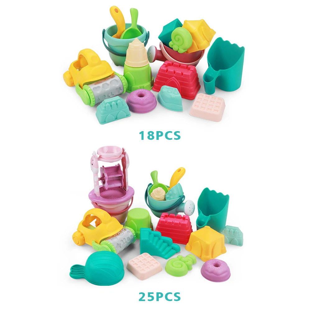 

Non Toxic Easy Grip Outdoor Activity Early Education Sandglass Play Swimming Pool Multicoloured Funny Digging Pit Beach Toy Set