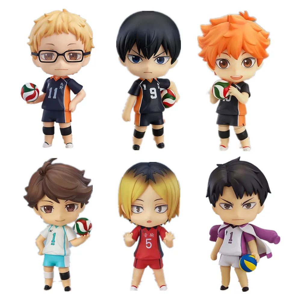 Фигурка игрушечная Haikyuu Shoyo tobio Tooru Kenma Wakatoshi ПВХ 100 мм 789 #461 #489 #563 #605 # Haikyuu|Игровые
