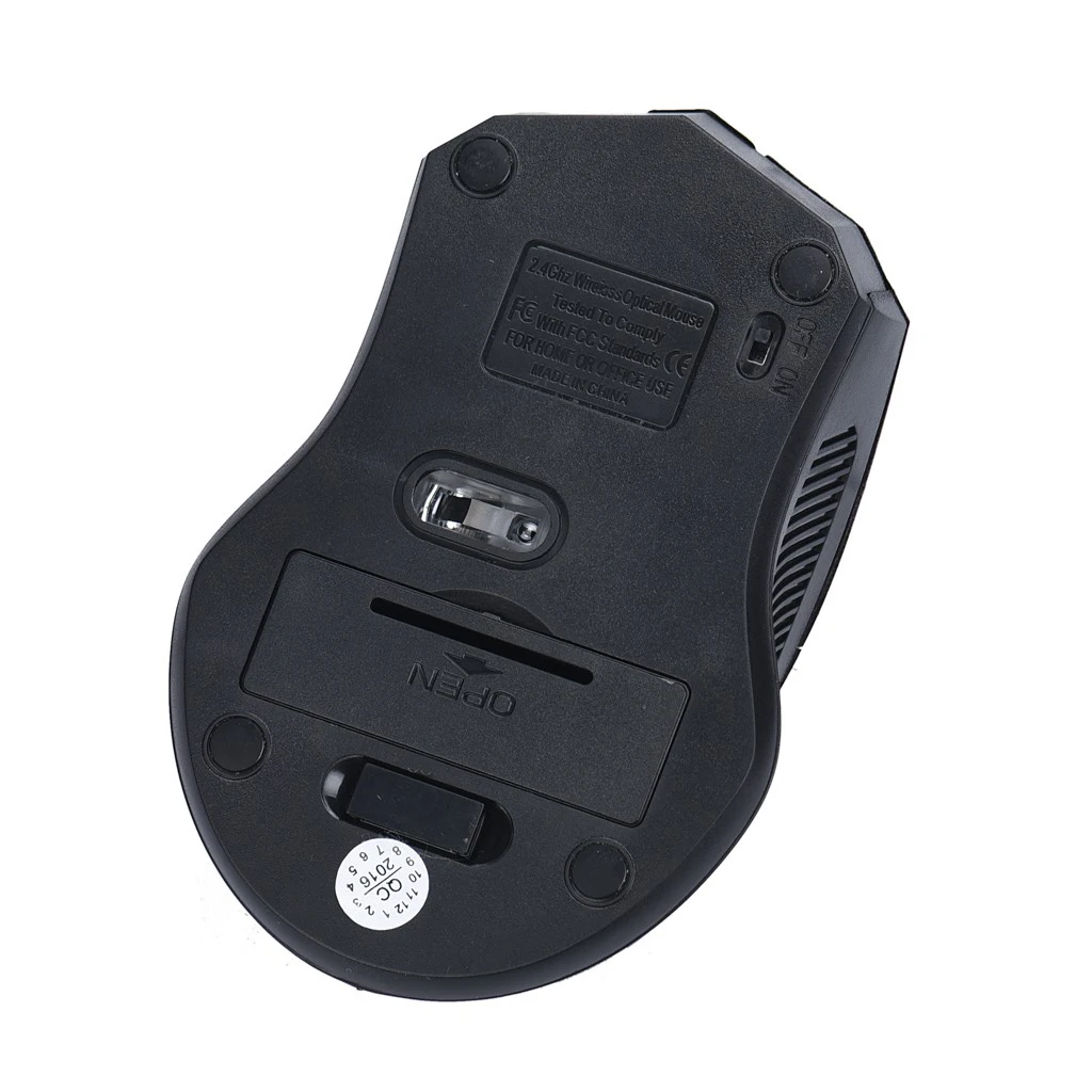 Офисный компьютер портативный 2 4 Ghz перезаряжаемая беспроводная мышь оптическая