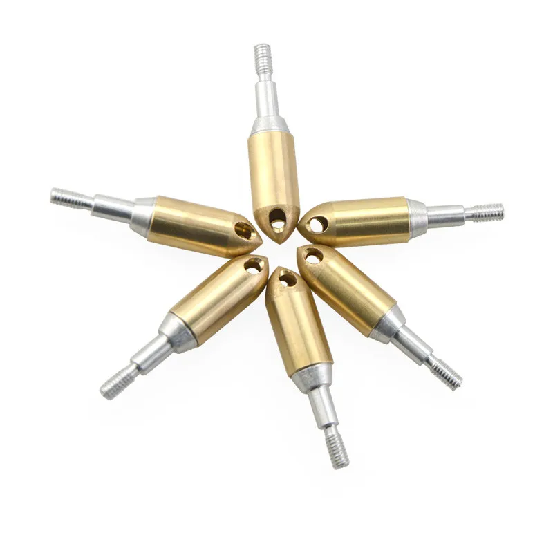 12 шт. 125 зернистый свист стрелы широкоугольные наконечники винтовых наконечников