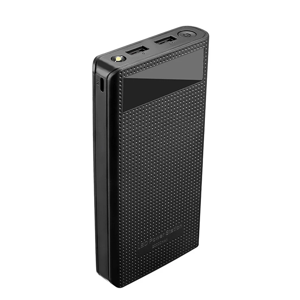 Портативное зарядное устройство для телефона DIY PC type C 7x18650 чехол с держателем