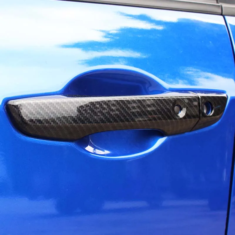 FOR 2016 2017 HONDA CIVIC LHD CHROME CARBON BLACK DOOR HANDLE COVER CAP CATCH KEYLESS TRIM MOLDING OVERLAY STYLING GARNISH | Автомобили и