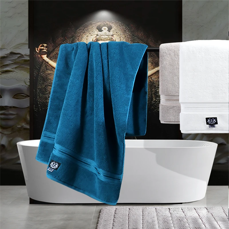 LCTMMYGS Five-star hotel high-grade bath towel adult men and women family outdoor cotton | Дом и сад