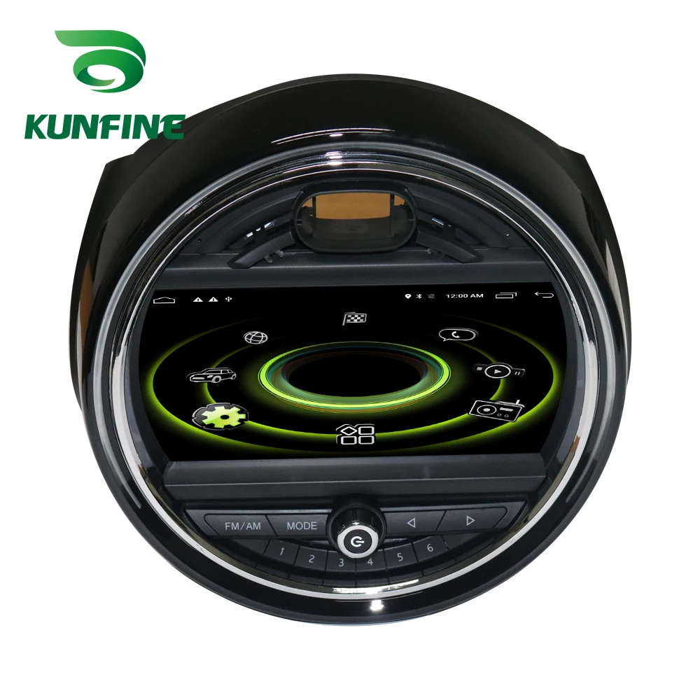 Окта-кор Android 10.0 Автомобильный DVD GPS Навигационный Мультимедийный Плеер Стерео для BMW Mini F55/F56/F54/EVO 2014-2021 Радио Головное устройство.