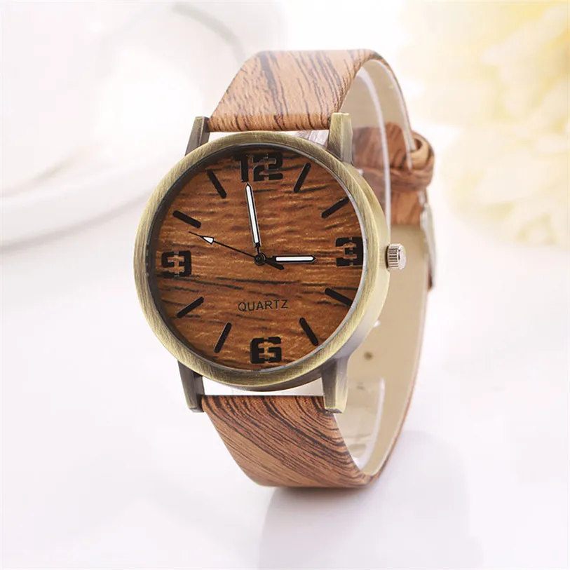 

Men Watches Fashion Vintage Wood Grain Watches Mens Watches Casual Quartz Watch relogio masculino reloj hombre erkek kol saati