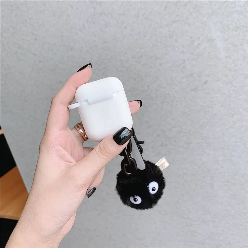 3D плюшевая кукла Totoro ключ кулон и силиконовый Bluetooth беспроводной наушник чехол