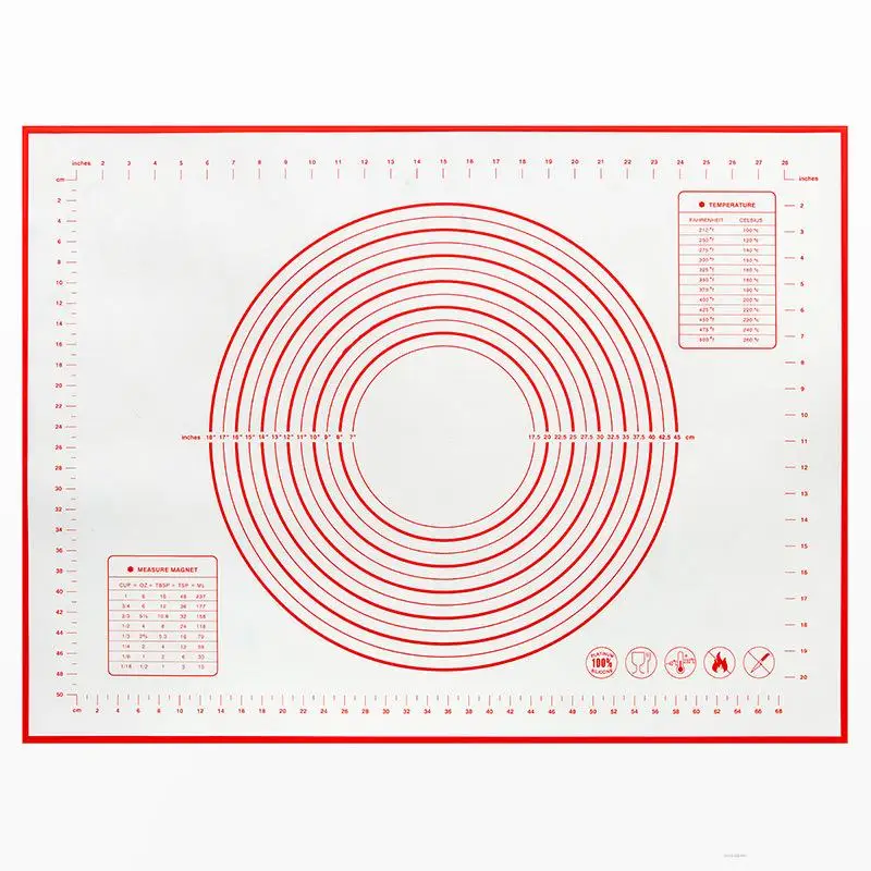 

Flour Kneading Mat Food-grade Platinum Silicone Pad Non-stick Pastry Mat