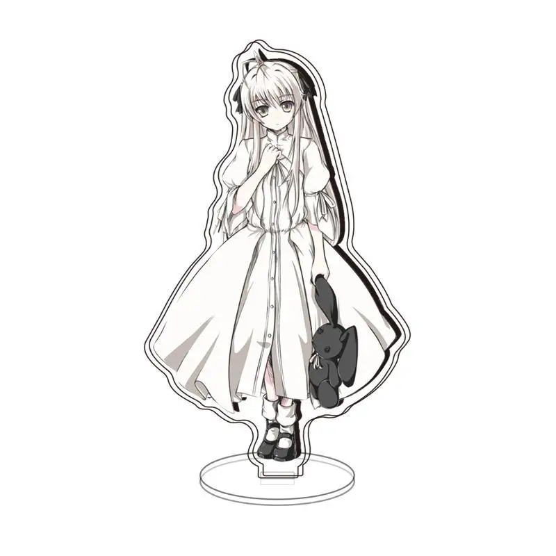 

Classic Anime Yosuga No Sora Keychains Acrylic Desk Standing Sign decorated Key Chain Exquisite Souvenir Keyring Gifts For Man