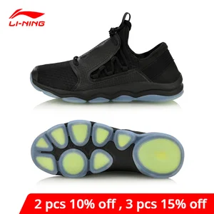 Обучающие кроссовки Li-Ning мужские, дышащие удобные Сникерсы для фитнеса, с мощной подушкой, подкладка, AFJN007 YXX039