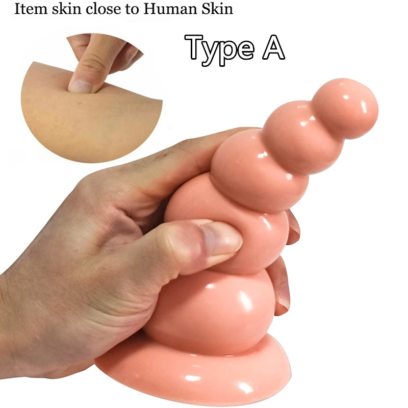 Большой анус шарики анальный фаллоимитатор для самых смелых желаний Анальная