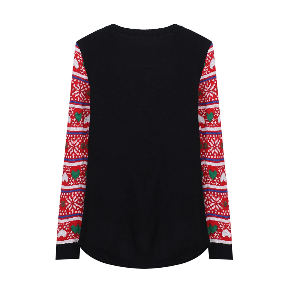 Светодиодный светильник вязаный уродливый джемпер Снеговик кошачьи свитера