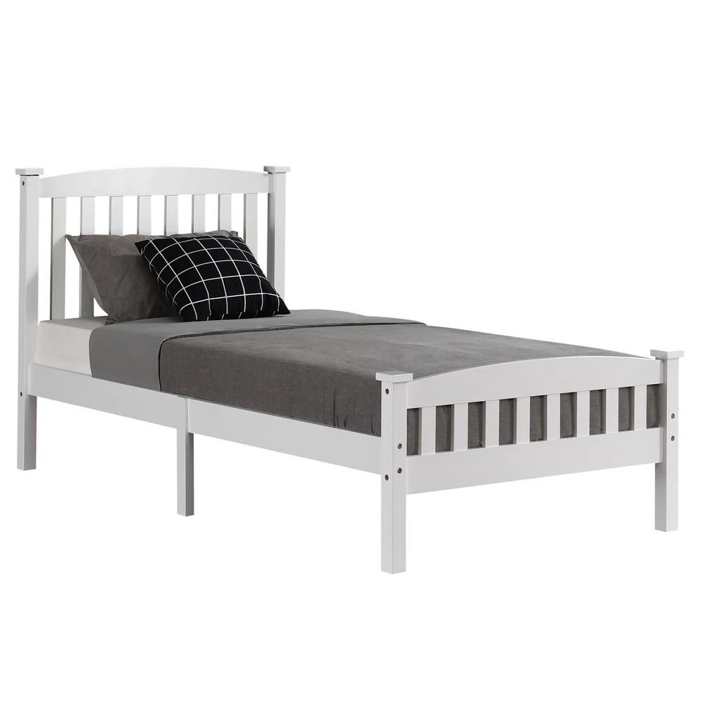 

Vertical Bed White Twin Bedroom Furniture for Bedroom US Warehouse