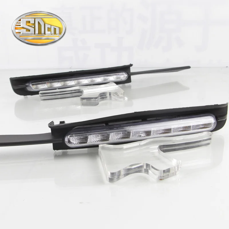 Дневные ходовые светильник SNCN 2 шт. светодиодные для Toyota Mark X 2005-2008 2009 с желтым