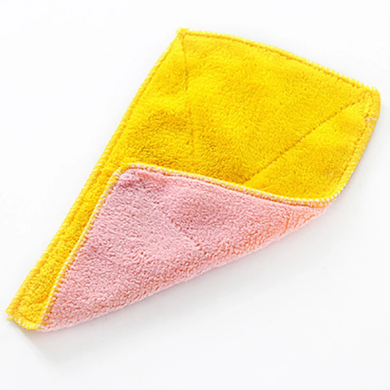 1 шт. кухонное чистящее полотенце домашнее двухстороннее впитывающее из