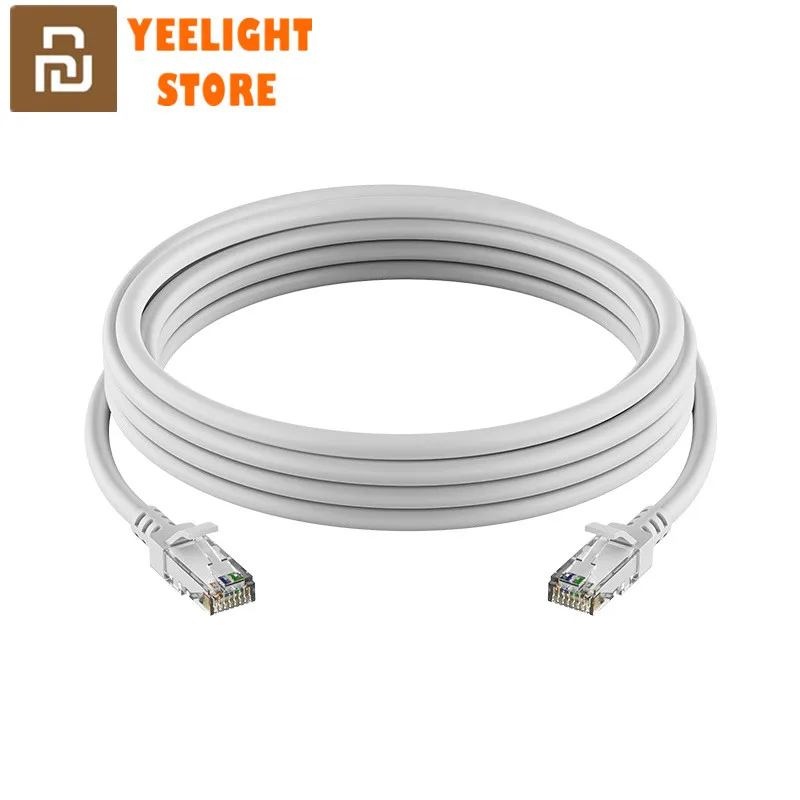 MI Mijia Huishu CAT6 плоский гигабитный кабель макс 1000 Мбит/с RJ45 Lan 1 м/2 м сетевой для