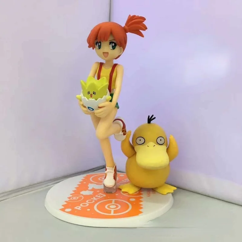 

Фигурки покемона, мистические игрушки Psyduck, хобби, аниме, экшн-фигурки, модели, куклы, игрушки, подарок для детей