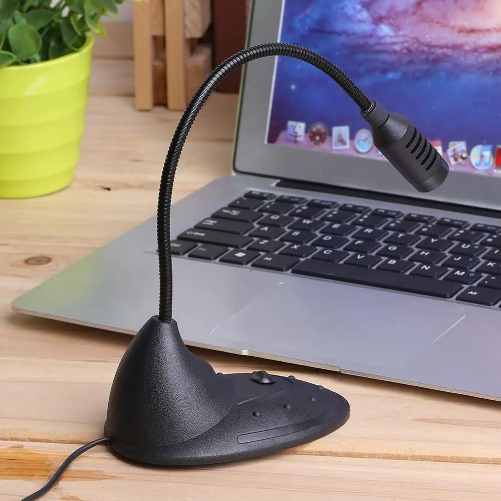 Настольный микрофон CD 2000 маленький практичный ноутбук компьютер Студийный