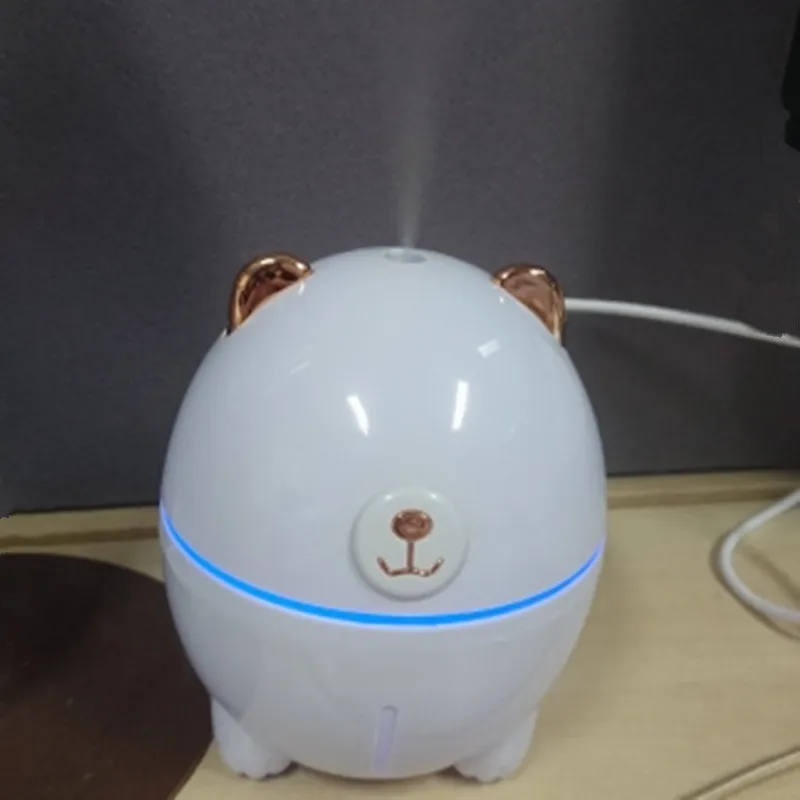 

220ML Mini Ultrasonic Air Humidifier Romantic Soft Light USB Essential Oil Diffuser Car Purifier Aroma Anion Mist Maker