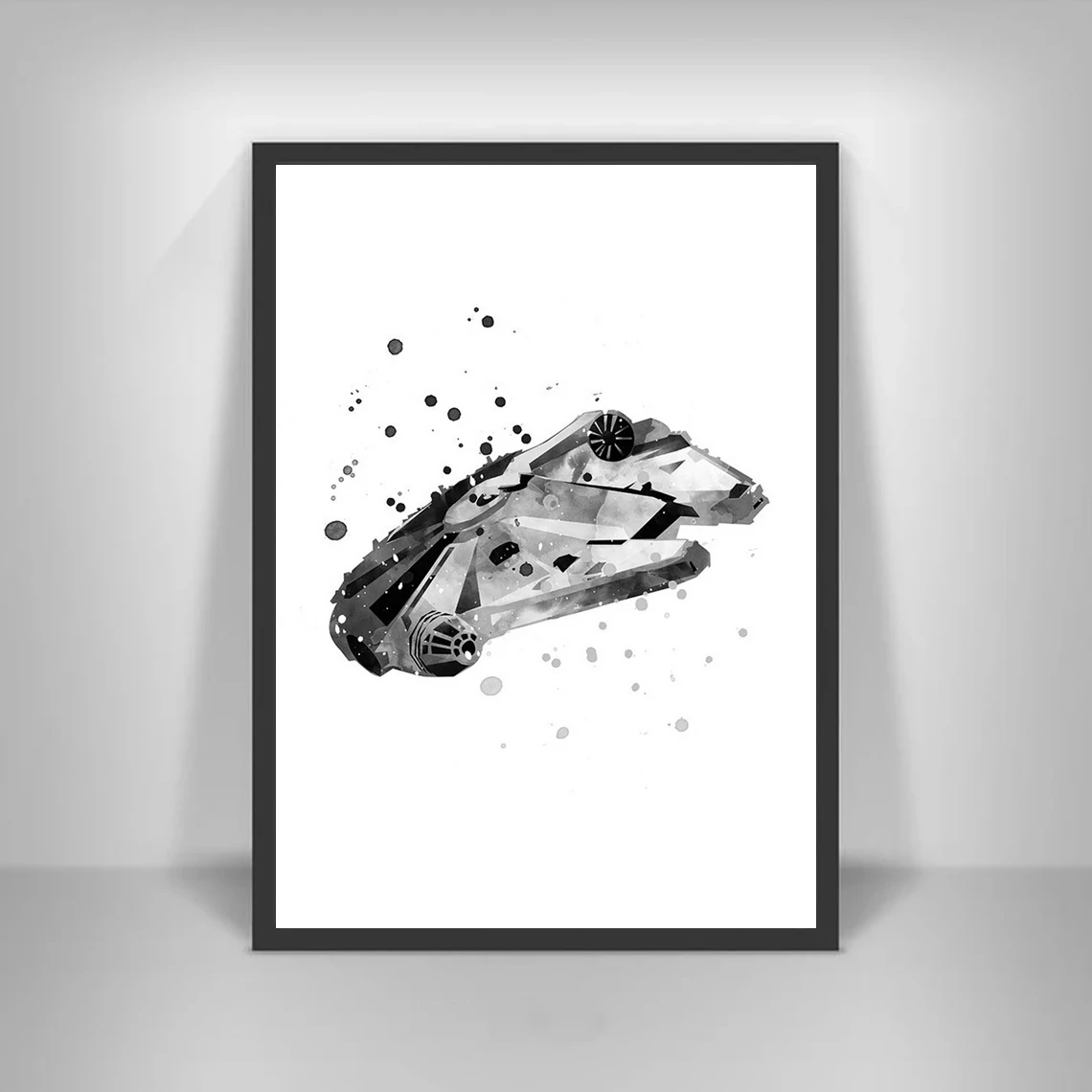 Постер фильма Сокол millселена альтернативные минималистичные художественные