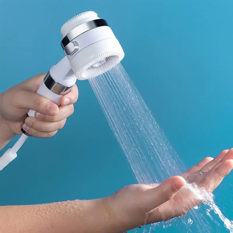 

Handheld Baby Shower Head Swivel Adjustable Toddler Bath Tub Sprinkler Showerhead Attachment Bathroom Sprayer Pet Rinser