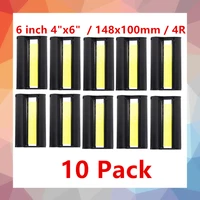 10pcs color ink cartridge cassette 6 inch compatible for canon selphy cp series photo printer cp1200 cp1300 cp910 cp900 printer