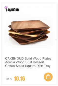 CAKEHOUD китайская кухонная мебель поддон для хранения продуктов посуда поднос домашняя твердая деревянная тарелка для фруктов, выпечки Десерт обслуживание лоток