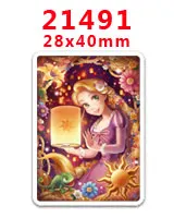 PR-21491 Наборы для творчества Герой мультфильма с плоской задней частью Плоские наклейки 30 штук. PR-21377-21554 - Цвет: PR-21491