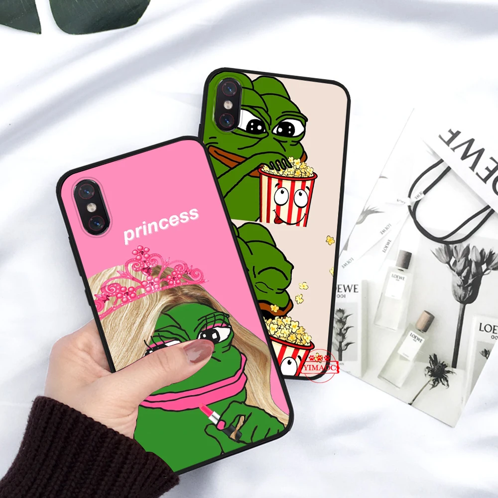 Meme Smug лягушка Пепе силиконовый чехол для Xiaomi 6 8 9 SE A1 A2 A3 Lite F1 Mix 2S MAX 3 9T Pro CC9E CC9 |