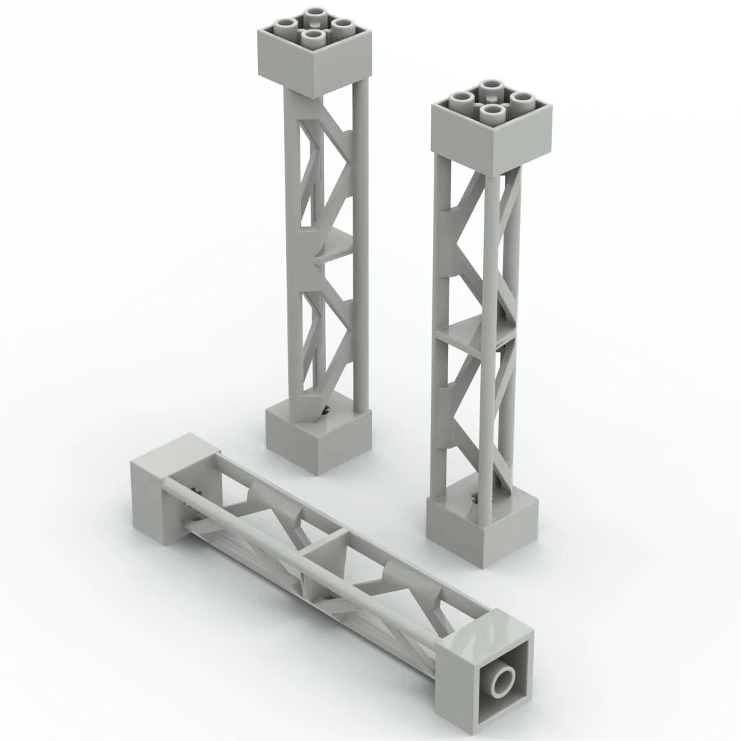 

Строительные блоки 18 шт./лот, сборные элементы, кирпичи, игрушка, поддержка 2x2x10, балка, треугольная, вертикальная, 3 столба, 2 секции
