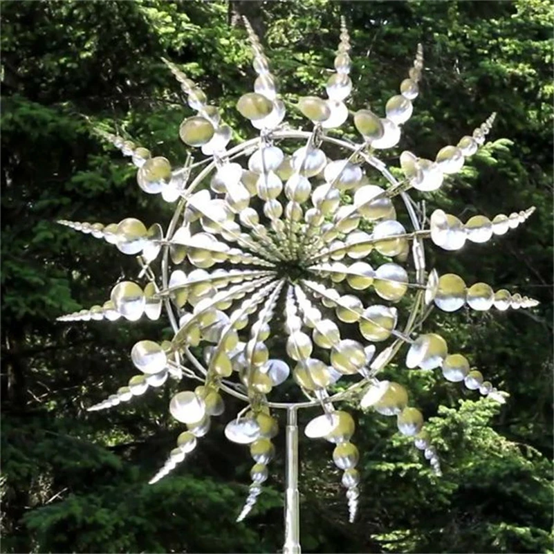 

2021 Newest Unique And Magical Metal Windmill Outdoor Wind Spinners Wind Catchers Yard Patio L Awn Garden Decoration
