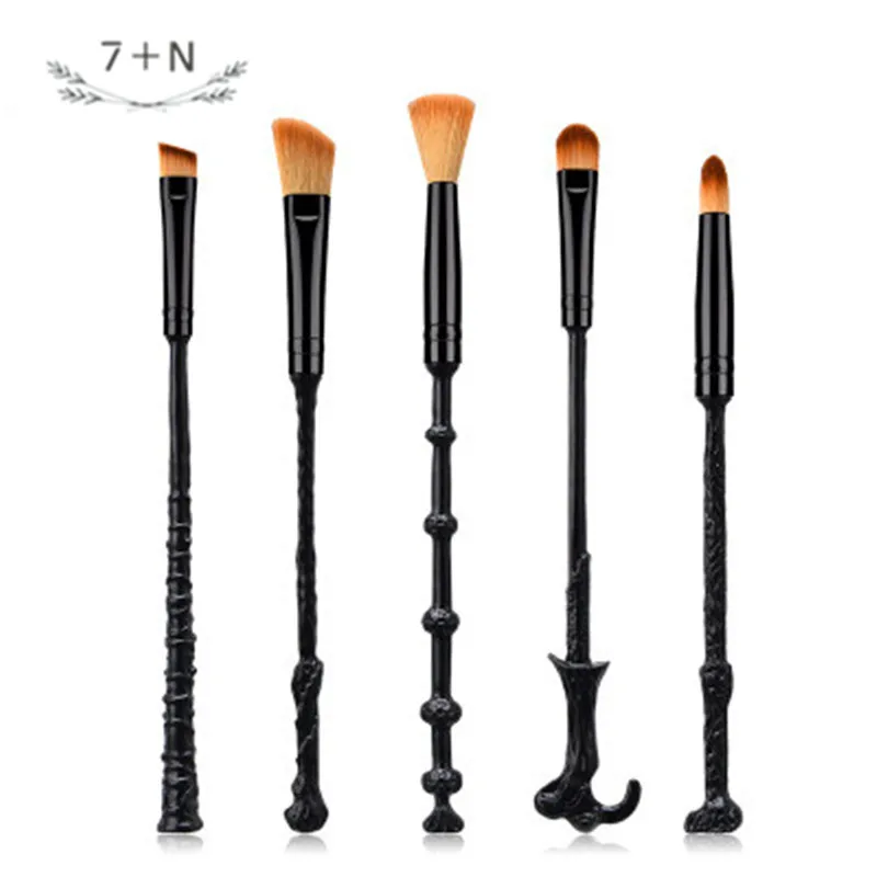 5Pcs Eye makeup brush Harry potter wand like Beauty tools Popular hot style novel products personalized | Красота и здоровье