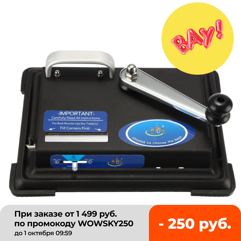Ручная машина для сворачивания табака наполнения сигарет ручное курение