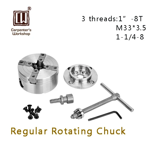 

3,5 "токарный станок по дереву, набор самоцентровочных патронов, токарный станок по дереву