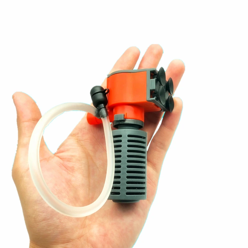 Дешевый 3 Вт мини аквариумный внутренний фильтр в 1 погружной водяной насос