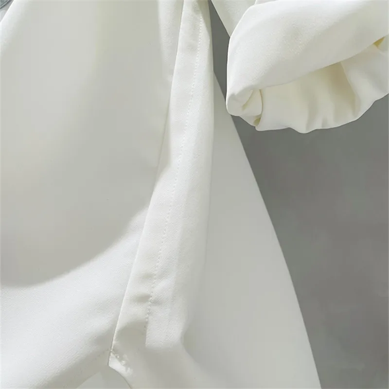 

2021 Ladies Sweatshirt Spring Autumn New Fake Two-piece Round Neck Korean Version Of Simple Fashion Loose Splicing Pullover Top