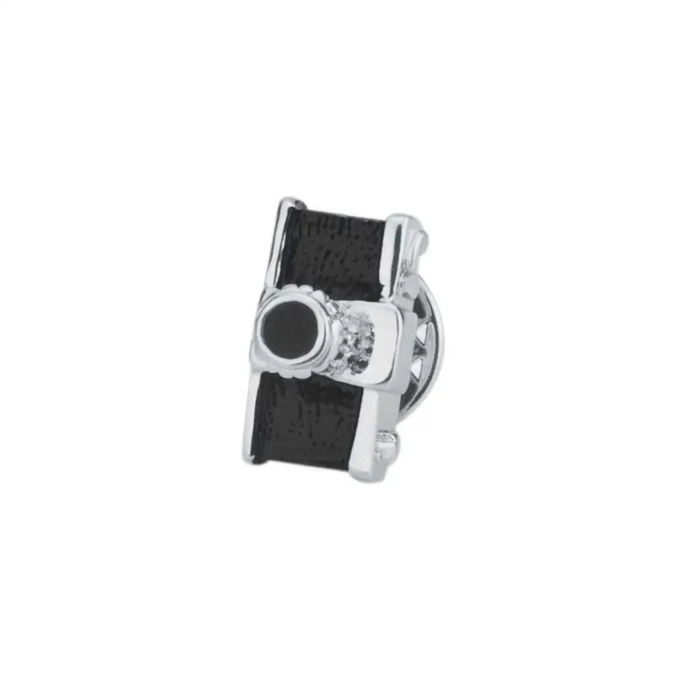 JBP002A SAVOYSHI Broche Badge Men Women Accessories Dresses Coat Jewelry Animals Camera Plane Flower Brooch Suit Sweater Collar pin - Окраска металла: JBP002A
