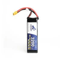 looybat rc lipo battery 3200mah fpv high discharge rate 75c battery pack for rc racing car