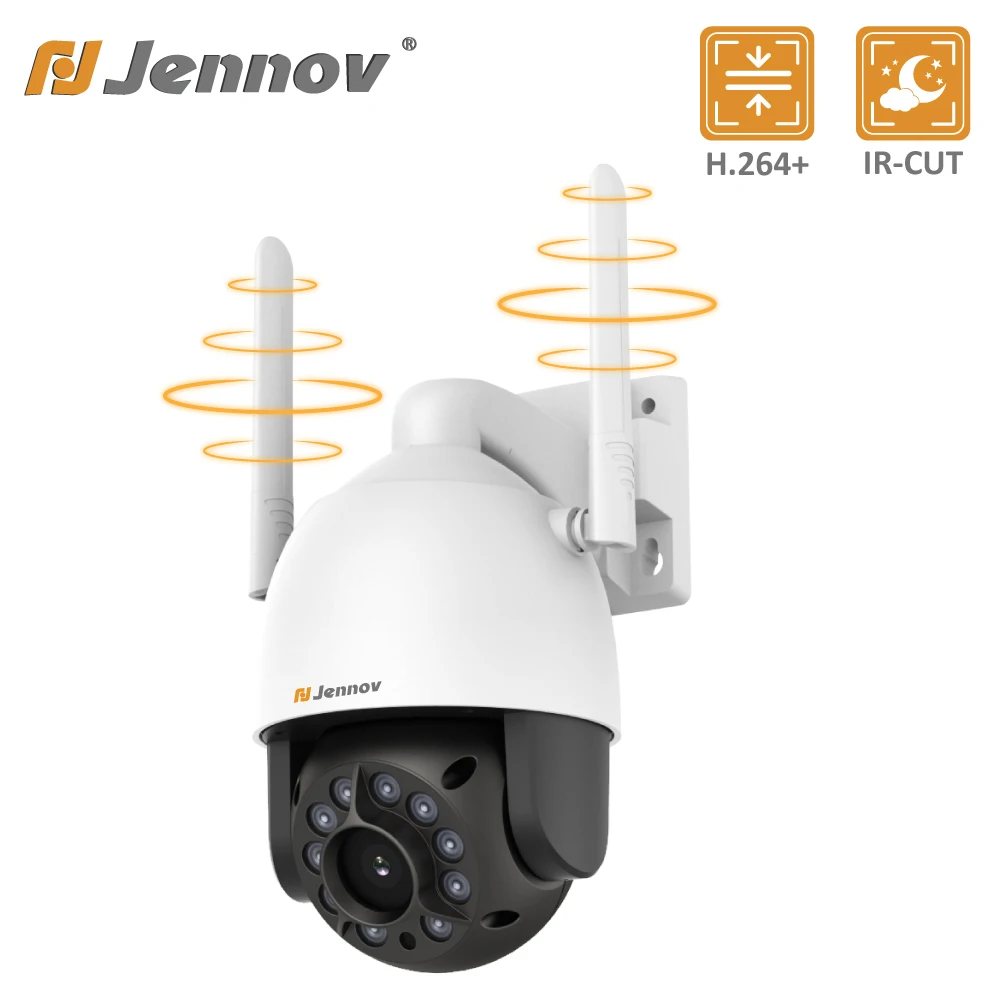 

1080P Wifi IP Wireless Security Camera PTZ Smart Auto Tracking Outdoor Surveillan Color Night Vision Monitoring Two-Way Audio