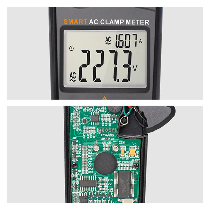 

FY3269S Digital Multimeter 6000 Counts Current Clamp Voltmeter Ammeter Auto Amper Clamp Meter 600A AC/DC Voltage Testers TB Sale