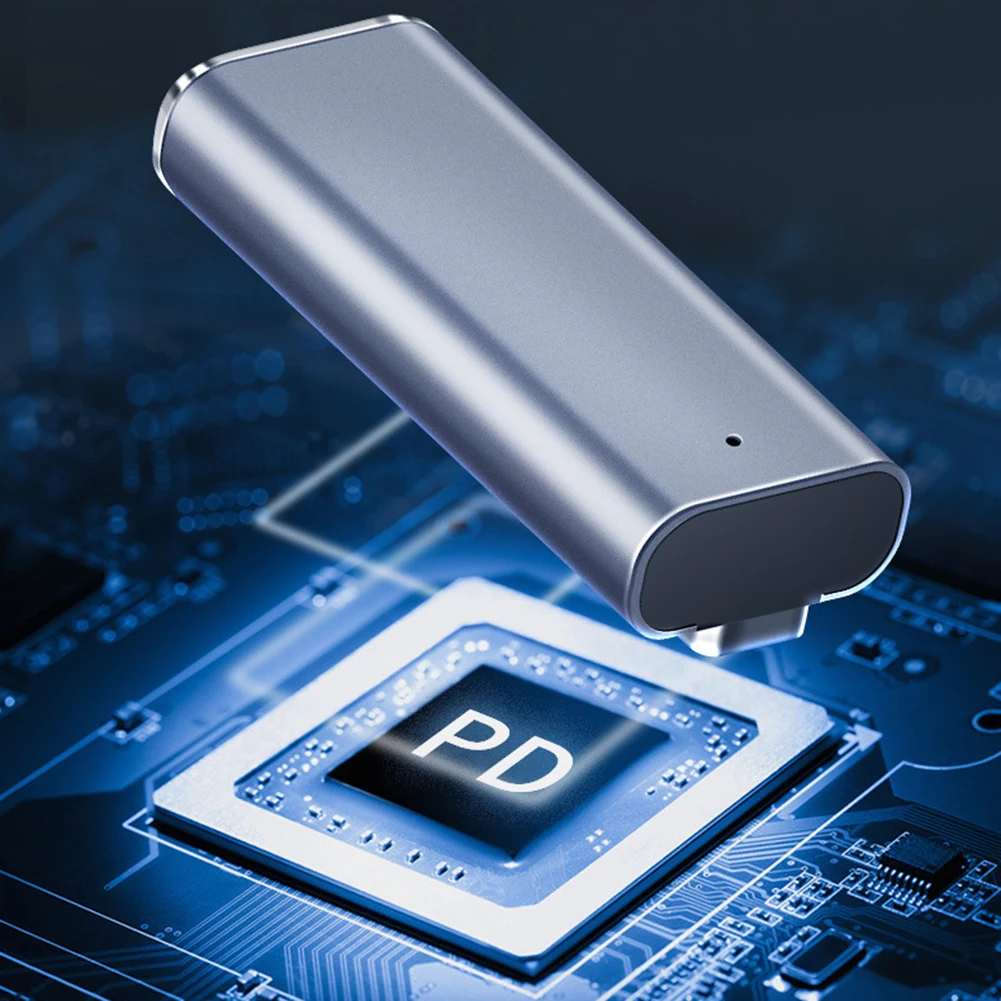 Адаптер USB PD с портом Type-C для Apple Magsafe1/Magsafe 2 MacBook Pro 60/100 Вт |