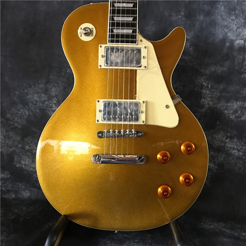 

Wholesale and retail new electric guitars. Golden top electric guitar is of high quality.